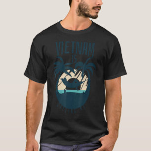 T-shirt Vietnam Viet Kieu Island M'Appelle Plage Sunny