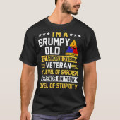 T-shirt Vieux 1 re division blindée Ancien Père Jour (Devant)