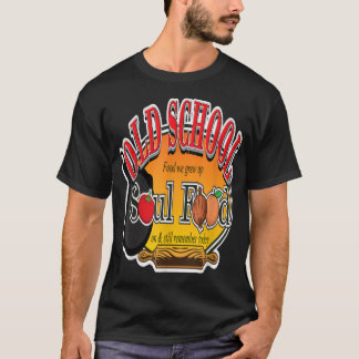 T-SHIRT VIEUX APPAREIL DE NOURRITURE ÂME DE L'ÉCOLE À MONT