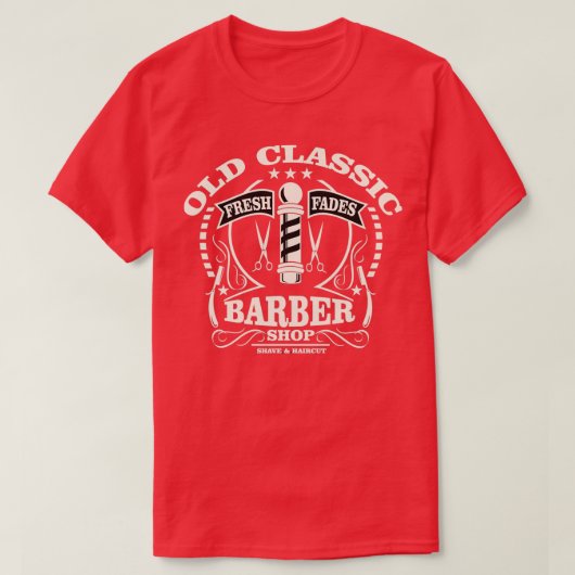 T-shirt Vieux barbier (Design devant)