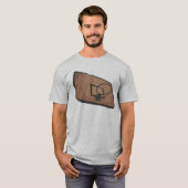T-shirt Vieux cercle (Devant entier)