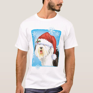 T-shirt Vieux chien de berger anglais heureux de Howlidays