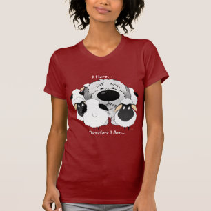 T-shirt Vieux chien de berger anglais - troupeau d'I par