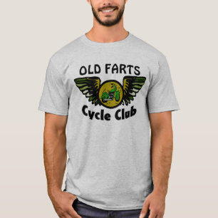 T-shirt VIEUX club de cycle de PETS