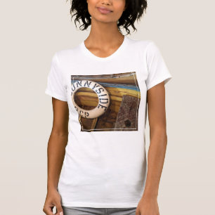 T-shirt Vieux conservateur de vie dans une fabrique de