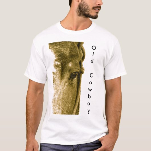 T-shirt Vieux cowboy (Devant)