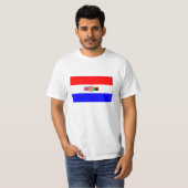 T-shirt Vieux drapeau de l'Afrique du Sud (Devant entier)