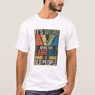 T-shirt Vieux Et Jeune
