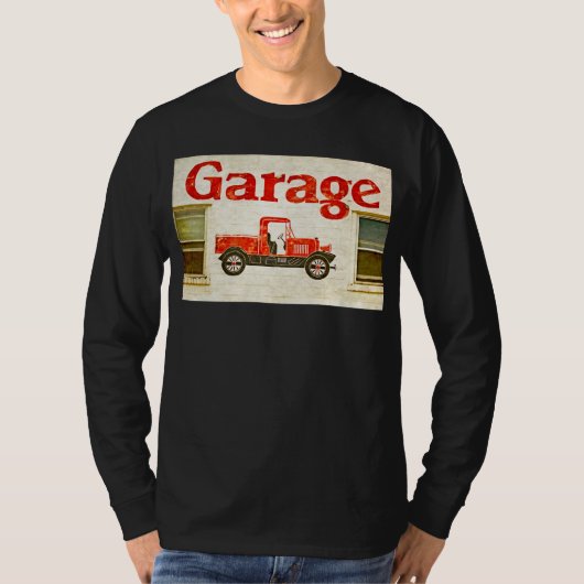 T-shirt Vieux garage (Devant)