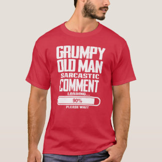 T-shirt Vieux garçon grincheux