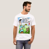 T-shirt Vieux Golfeur (Devant entier)