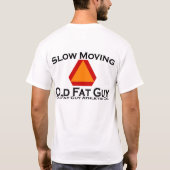 T-shirt Vieux gros type lent (Dos)