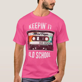 T-shirt Vieux Hip hop De L'École 80S 90S Mixtape Graphic T