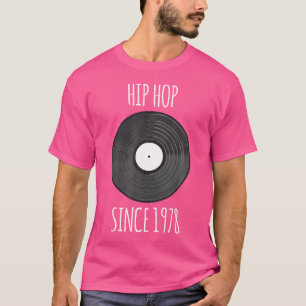T-shirt Vieux Hip hop Dj Vinyl Record Chemises T Chemise