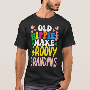 T-shirt Vieux Hippies Faire Super grand-mère grand-mère me