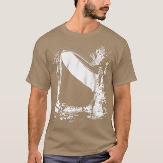 T-shirt Vieux homme avec lanterne 1