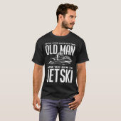 T-shirt Vieux Homme Comment Jetski Jet-Ski Jet Ski Jet Ski (Devant entier)