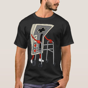 T-shirt Vieux Joueur Drôle De Jeux Vidéo Rétro Années 80 9