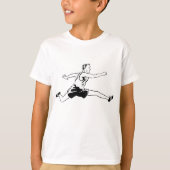 T-shirt Vieux Jours Hurdler (Devant)