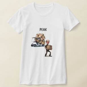 T-shirt Vieux livreur grincheux