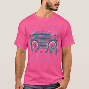 T-shirt Vieux Mama Retro Boombox Vibes Les années 70 80S 9