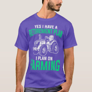 T-shirt Vieux paysan Gift Fermier Retraité Fermier