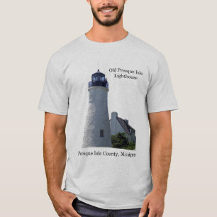 T-shirt Vieux phare de Presque Isle