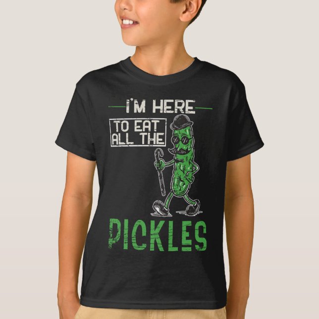 T-shirt Vieux Pickles Dill Hommes Picker Mater (Devant)