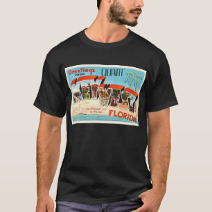 T-shirt Vieux souvenir de Vintage voyage de Key West la