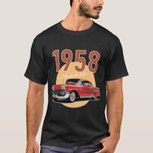 T-shirt Vieux véhicule Chevrolet Impala 1958