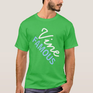 T-shirt Vigne célèbre