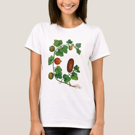 T-shirt Vigne de squash 3 (Devant)