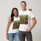 T-shirt Vignoble irréel (Unisexe)
