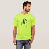 T-shirt VIH Retourner (Devant entier)