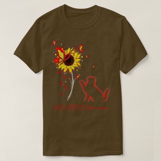 T-SHIRT VIH SIDA (Design devant)