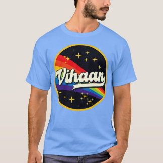 T-shirt Vihaan Rainbow Dans L'Espace Style Vintage