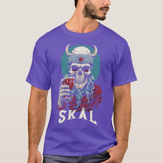 T-shirt Viking à l'échelle (Devant)