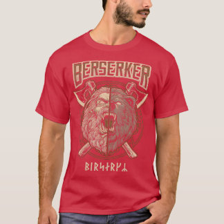 T-shirt Viking Berserker Norse Pagan Bear Warrier
