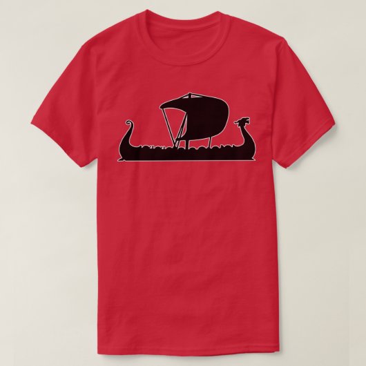T-shirt viking drakkar (Design devant)