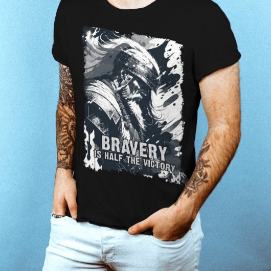 T-shirt Viking Guerrier en voyage à Valhalla