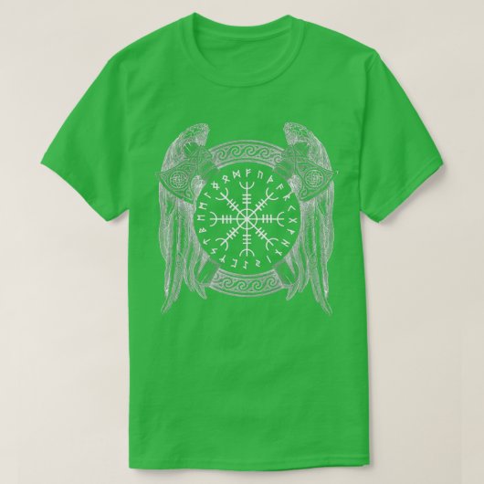 T-shirt Viking Helm Valhalla Valkyrie Viking (Design devant)