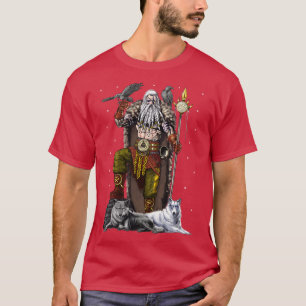 T-shirt Viking Norse God Odin