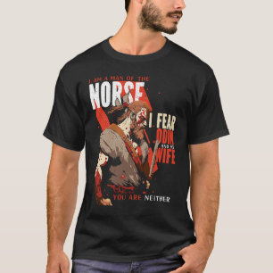 T-shirt Viking Pride Je suis un homme du Norse Je crains O