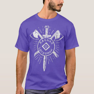 T-shirt Viking Ragnar - Ragnar Lothbrok - Viking Axes