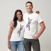 T-shirt Viking Rune-luck-silver (Unisexe)