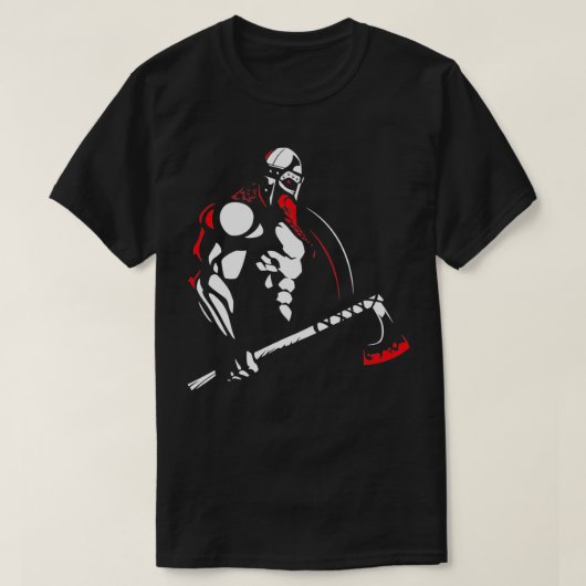 T-shirt Viking sanglant (Design devant)