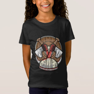 T-Shirt Viking Shield - Logo de dessin animé