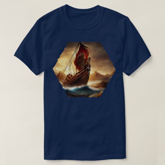 T-shirt Viking Ship (Design devant)