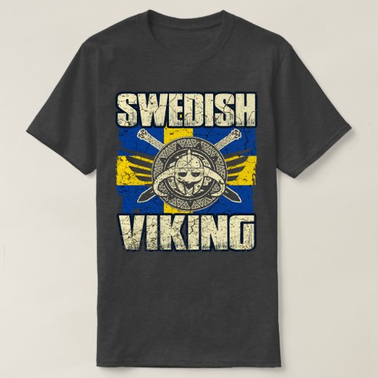 T-shirt Viking suédois 5 (Design devant)