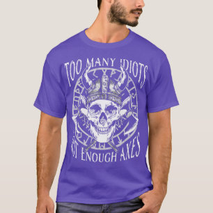 T-shirt Viking Vikings Nordique Norse Scandinave Trop nomb